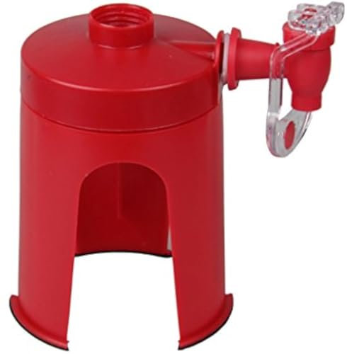 pistro Dispenser per bottiglia d'acqua a risparmio di coca cola, mini gadget da tavolo per bibite analcoliche portatile
