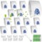 14 Pack GN Vacuum Dust Bags Replacements Compatiable with Miele Hoover Bags Classic C1, Complete C3 S2, S5, S8, S400 Series, w/8 Filters, 10 Freshener Sticks & 1 Brush