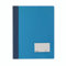 DURABLE Hunke & Jochheim Schnellhefter DURALUX®, transluzente Folie, für A4 Überbreit, 280x332mm, blau