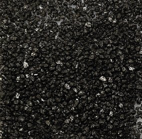 Eurosand Granulat 2-3mm / kleine Dekosteine 0,5 KG SCHWARZ