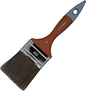 Savy 4504060 Pinceau plat bi matière lasure 60 mm