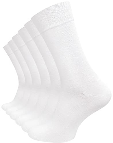 VCA Diabetikersocken ohne Gummibund (6 Paar) Herren Diabetiker Socken mit Komfortbund und ohne Naht