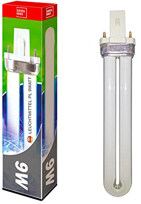 SWISSINNO PL 9WU UVA 9 Watt Replacement Tube for Insect Killer