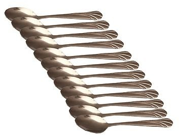 8 x Small Mini Stainless Steel Steal Coffee Tea Spoon