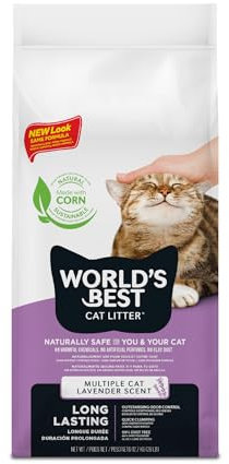 Weltbester Katzenstreu, 12,7kg, Lavendel