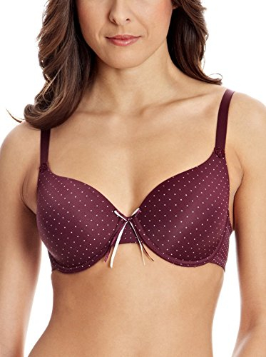 Selene Greta, Sujetador Copa Foam con Aros Para Mujer, Burdeos, 90C (Talla Fabricante: 90C)