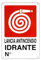 CARTELLO IDRANTE 20x 30 PLASTICA [TARGOTIMBRI ]