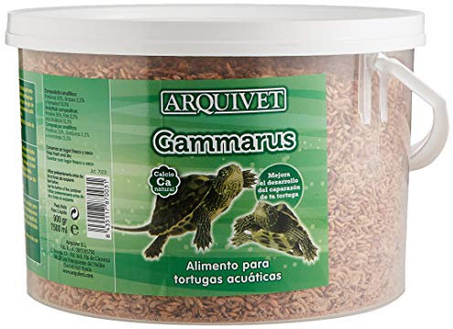 Arquivet Gammarus 7500 ml - Aliments Naturels et Complets pour Tortues Aquatiques - Nourriture Flottante pour Tortues d'Eau