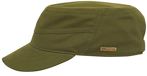 Sterkowski Patrol Leichte Kappe Herren | Baumwolle Schirmkappe Arbeitskappe Sommermütze Cap Sommer | Military Cap Männer Kappe Herren Cap Sommer Baumwolle Cap Olivgrün 58-59 cm