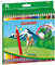 Alpino 24 radierbare Buntstifte