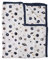 Little Unicorn - Premium 100% Baumwoll-Musselin Kinderdecke - atmungsaktive Steppdecke - Spieldecke- handgemalte Designs - 150 x 180 cm (Planetary)