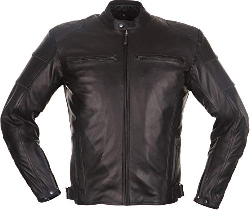 Modeka Ruven Motorrad Lederjacke, schwarz, 10XL
