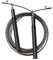 Speed Skipping Rope Adjustable Jumping Rope with Aluminum Handle and Ball Bearing Tangle-Free Exercise Rope for Fat Burning Exercises, Cross Fit Training, Fitness, Exercise