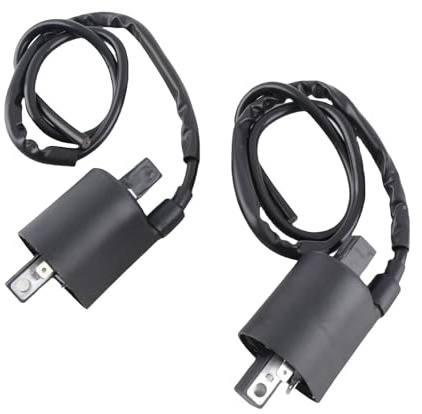 2Pcs Auto Zündspule, Zündung Kürzere & Längere Spulen Fit für Yamaha Virago 1100 XV1100 1986-1999