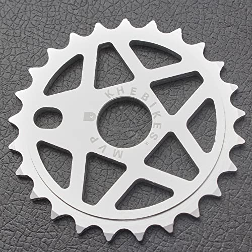 KHEbikes KHE BMX Kettenblatt 25 Zähne 7005 Aluminium matt Silber Dicke 5mm CNC nur 54g
