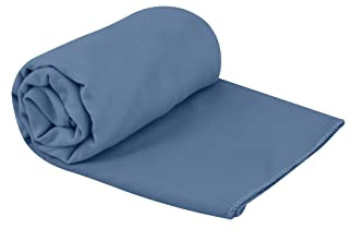 SEA TO SUMMIT - Drylite Towel Reisehandtuch - Mikrofaser Strandtuch - Superweich & Samtig - Saugfähig & Schnelltrocknend - Aufhänger & Tasche