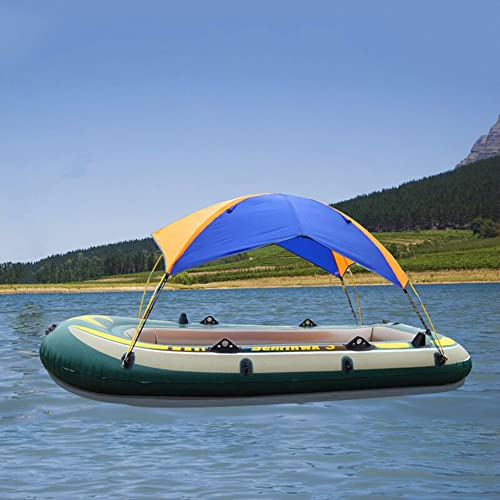 SPORTARC Aufblasbar für KAYAK Vorzelt, 2-4 Personen Boot Sonnenschutz Unterstand Bootszelt Wasserdicht Faltbares Bootszelt Segelboot Markise Top Abdeckung für Angeln Camping