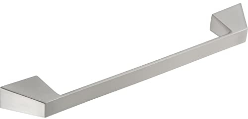 Grimme Möbelgriff Amund Küchengriff, Breite 208 mm Schrankgriff Aluminium Edelstahl-Effekt matt