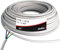 siwitec NYM-Kabel, NYM-J 3x1,5 mm², 100 m, Stromkabel, Mantelleitung, Installationskabel, Kabelring