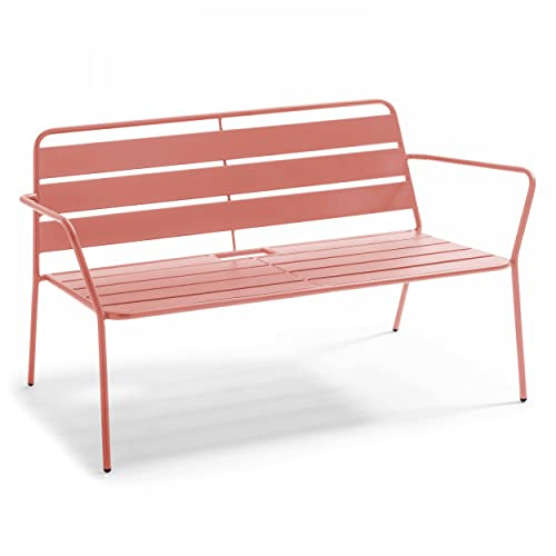 Oviala Palavas – Gartensofa aus Metall, Ton