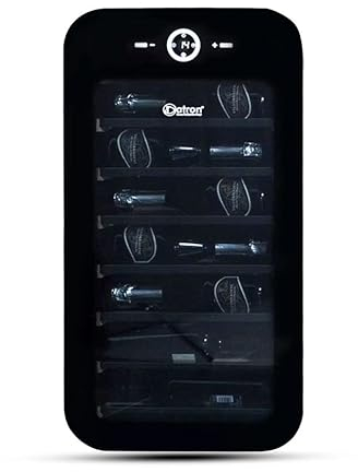 Datron Cantinetta Vino 22 bottiglie Champagnotte, Colore nero, Mono Temperatura, Assistenza Italiana, Libera Installazione, Bassa Rumorosità (Nero)