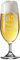 LUXENTU Biertulpe mit personalisierter Gravur, Pils-Glas 0,3 Liter mit graviertem Lorbeerkranz, Bierglas als Geschenk zum Jubiläum/Geburtstag, Name & Zahl personalisierbar, Spülmaschinengeeignet