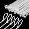 Armpow 1000 PCS 2.5mmx150mm 6 inch Cable Zip Ties, 18lbs Tesile Strength, Premium Tie Wraps Self-Locking Nylon Zip Ties for Indoor and Outdoor Use(White)