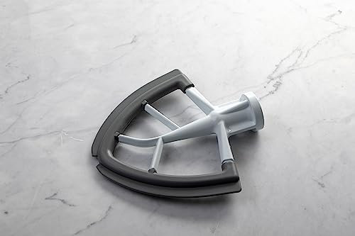 Welikekitchen Flexi-Rührer doppelseitig für KitchenAid Küchenmaschine mit kippbaren Motorkopf (5KFE5T)