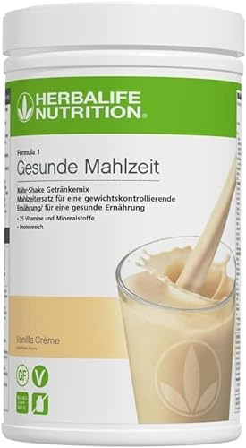 MQ Modern Quality Fórmula 1-batido sabor crema vainilla 780 g, blanco/verde