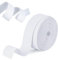 NUWIQ Elastique Couture, 10 Mètres de Cordon Elastique, Elastiques à Coudre, 40mm pour Elastiques de Pantalon, Bricolage, Tissus à Coudre, Difficilement Déformables, Blanc