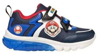 Geox J CIBERDRON Boy I Sneaker, Navy/ROYAL, 26 EU