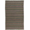 Knutzen Wohnen Kelim Teppich 160 x 230 Kiel - Fransen Teppich Wolle Natur - Handgewebt und beidseitig verwendbar - Ideale Wohndekoration für jeden Wohnraum