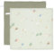 Little Dutch TE51714022 Mulltücher Spucktücher 2er Set - Little Farm grün (26x26 cm)