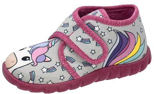 Fischer Markenschuh Kinder-Klett-Hausstiefel