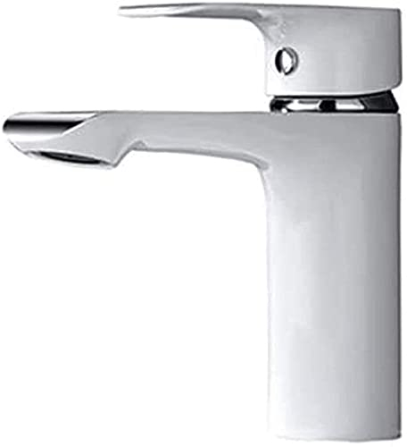 Langlebige Badezimmer-Waschtischarmaturen, Badezimmer-Waschtischarmatur, verchromter Heiß- und Kaltwasser-Mischhahn für Waschbecken, Schminktische, Häuser, Toiletten, Waschbecken, einfache