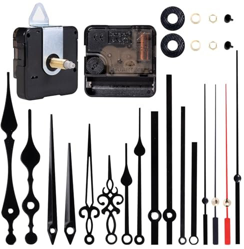 Uhrwerk-Kits, Batteriebetriebene Quarzwerk-Ersatzteile, Wanduhr-Mechanismen mit Langem und Kurzem Griff, Motor-Ersatzteile, DIY-Reparaturteile