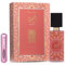 Ajwad Pink - Fragranza araba unisex a lunga durata, con atomizzatore ricaricabile, 5 ml, profumo esotico con note di guava, rosa e pelle (Ajwad Pink)