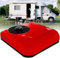 DC 12V /24V Climatiseur de Voiture,Unité Climatisation Toit - sans Conduit, Réfrigération à compresseur,Climatisation Stationnement avec Télécommande,pour C(Size:12V,Color:rouge)