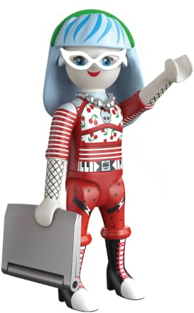 Playmobil, Monster High, Ghoulia Yelps, Creepy play fun for Halloween and imaginative adventures, With detailed figure and matching accessories, Absolute for monster fans aged 5 plus, 71997