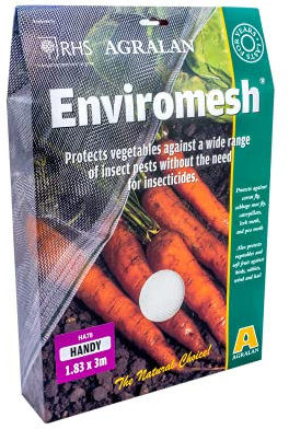 Agralan RHS Enviromesh Fine Garden Insect Netting Mesh For Crop & Vegetable Pest Protection (Handy - 1.8m x 3m)