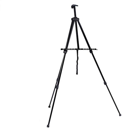 XTRAFACTORY, cavalletto per artisti, con tela tesa, borsa per il trasporto inclusa