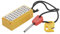 Smith's 50562 Pack Pal Tinder Maker con iniciador de fuego, rallador de acero inoxidable, Striker, yesca natural, herramienta de supervivencia al aire libre, ligero, portátil, amarillo