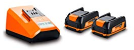 Akku-Starter Set 12 V 2,5 Ah | Fein Select+ 2 in 1 Pack | geeignet für verschiedene Akku-Elektrowerkzeuge | mit passendem Ladegerät