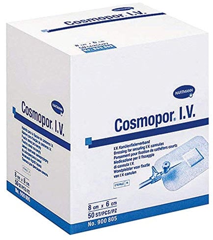 Cosmopor I. V.Kanülenfixierverband, 50 St