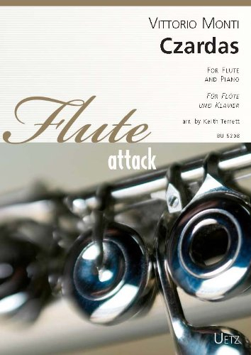 Czardas für Flöte und Klavier / For Flute And Piano (Partitur und Stimme) (Flute attack)