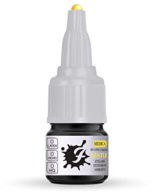 Sensitive Eyelash Extension Glue FairyFix Gentle 5g Hypoallergenic Professional Semi Permanent Adhesive Best for Classic Lashes