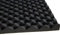 Akustikschaumstoff als Akustik Noppenschaumstoff Platte 200x100x3cm (anth/schwarz aus hochwertigem PUR-Schaumstoff