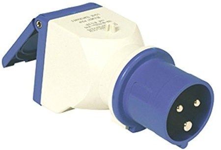 Adaptateur prise camping car 220v+T P17/CEE