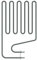 Harvia Heizstab ZSS-110 1500W 230V für Saunaöfen Legend PO11, Senator T9 / T10,5, Senator Combi T7C(A) / T9C(A), Elegance F10,5, Club K11G / K11GS
