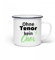 Hochwertige Emaille Tasse - ohne Tenor kein Chor - Chorsänger Musik